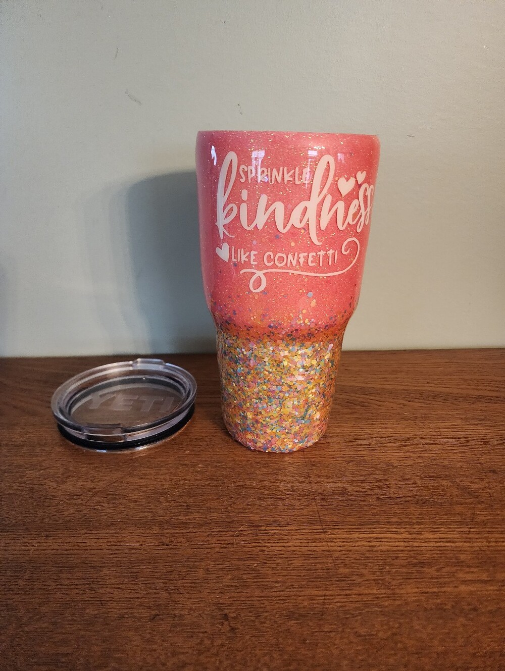 Yeti Sprinkle Kindness Like Confetti 24 Oz Tumbler